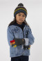 náhled Children knitted gloves Barts Puppeteer Gloves Dark Heather